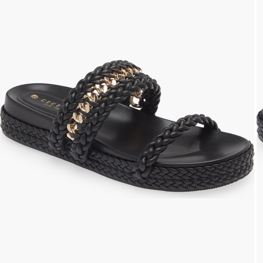 Cecelia New York Women's Penny Braided Slide Sandals | NIB